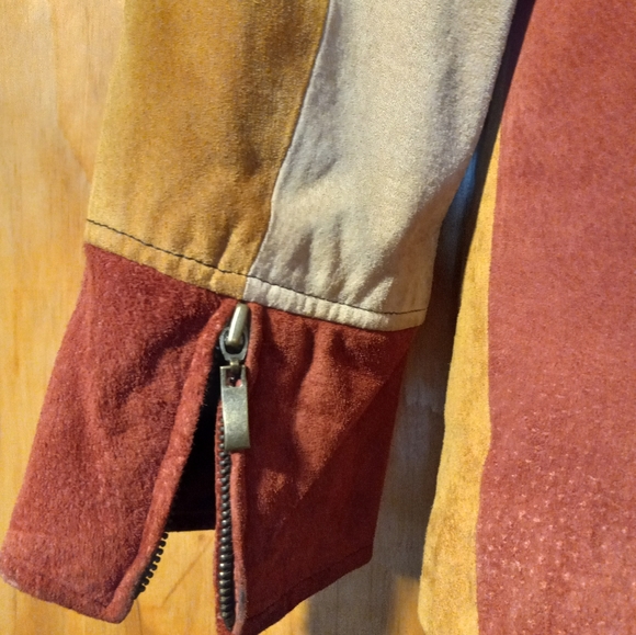 Vintage Suede Leather Jacket - Picture 4 of 6